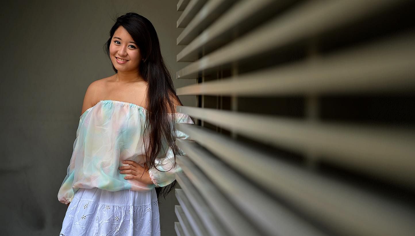 Twenty-year-old Laura Patricia Zhuang was once obsessed with losing weight. With support from family and friends, the 1.66m-tall former anorexia patient triumphed over her eating disorder and now weighs a healthy 58kg.