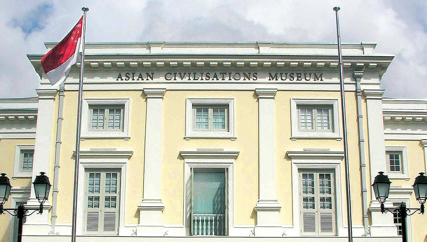 Legal action being taken by the Manhattan District Attorney against a New York gallery for selling stolen art, has raised the flag on another artefact purchased from it by Singapore's Asian Civilisations Museum (above). -- FILE PHOTO: NHB