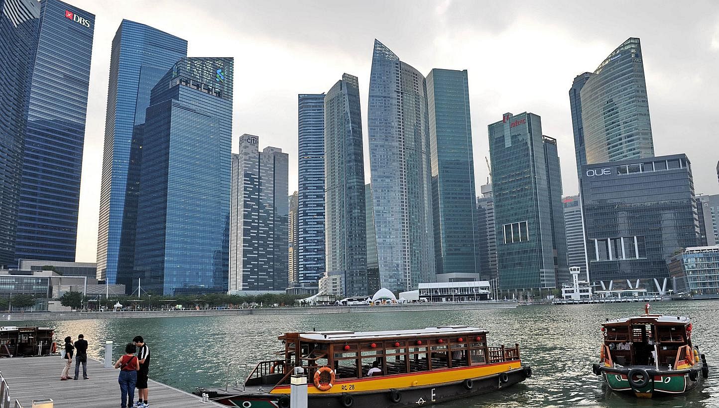 SINGAPORE's ongoing economic restructuring efforts toward productivity-led growth will throw up further "transitional frictions" such as higher labour costs, which will weigh on overall growth, said the Monetary Authority of Singapore on Tuesday. -- 