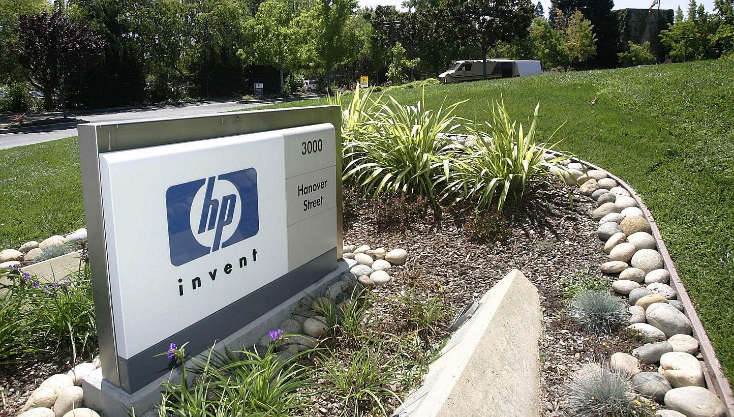 Come October 2015,&nbsp;Hewlett-Packard's (HP's) business&nbsp;will break up &nbsp;into two separate companies, HP Enterprise and HP Inc. -- PHOTO: AFP