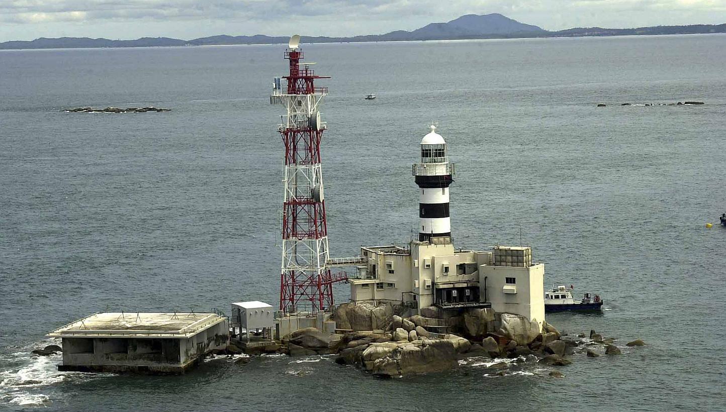 The Libyan-registered oil tanker Alyarmouk, which collided into the Singapore-registered carrier ship Sinar Kapuas, sustained damage to one of her cargo tanks. -- PHOTO: GOVERNMENT OF SINGAPORE