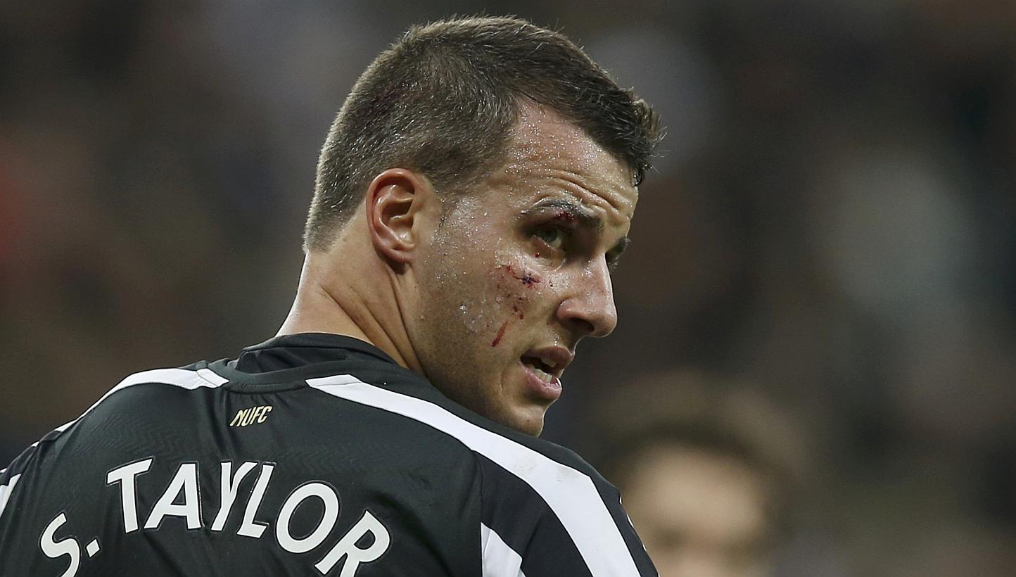 Newcastle defender Steven Taylor (above) confirmed on Friday that he will miss the rest of the season with a ruptured Achilles tendon. -- PHOTO: REUTERS