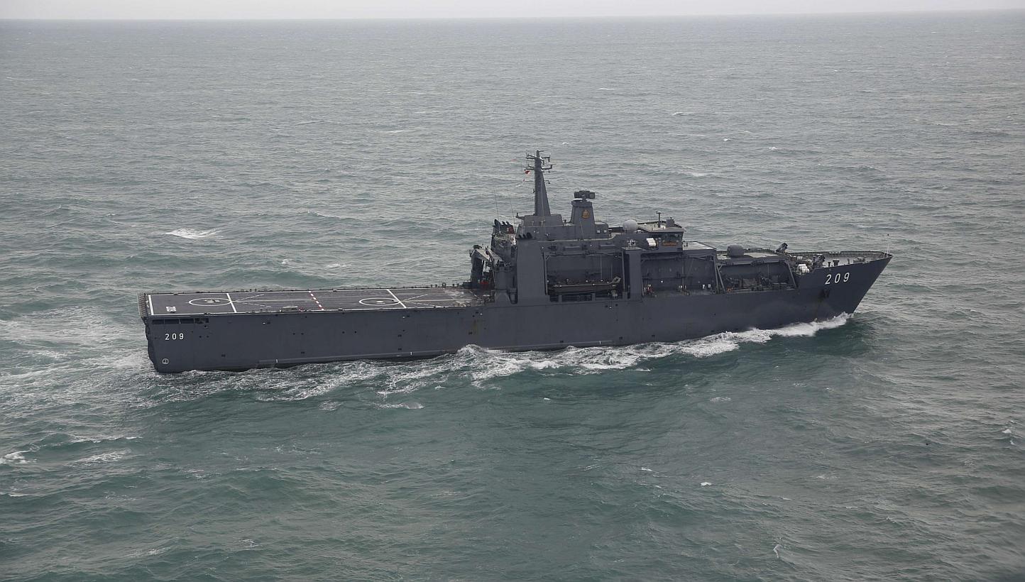 One body has been found by Singapore Navy vessel RSS Persistence, Indonesia's search agency Basarnas has said, bringing the officially confirmed total number of bodies found to 31. -- PHOTO: REUTERS