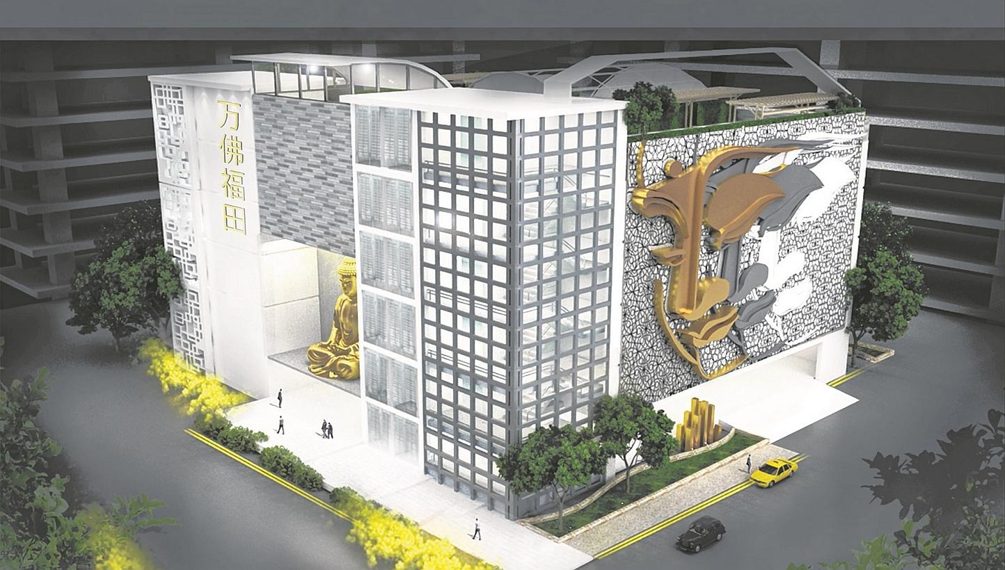 Artist's impression of the columbarium in Fernvale Link. Life Corp has affirmed to the Housing Board (HDB) its commitment to run a Chinese temple to serve the community at Fernvale Lea, the authorities said in a joint statement on Tuesday. -- PH