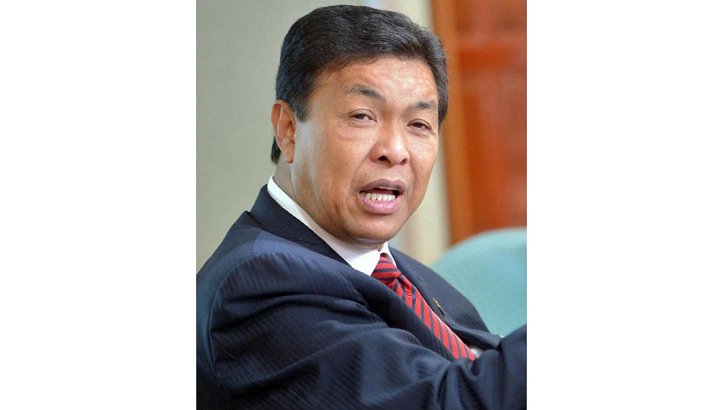 Malaysian Home Affairs Minister Datuk Seri Ahmad Zahid Hamidi. -- ST PHOTO: THE STAR