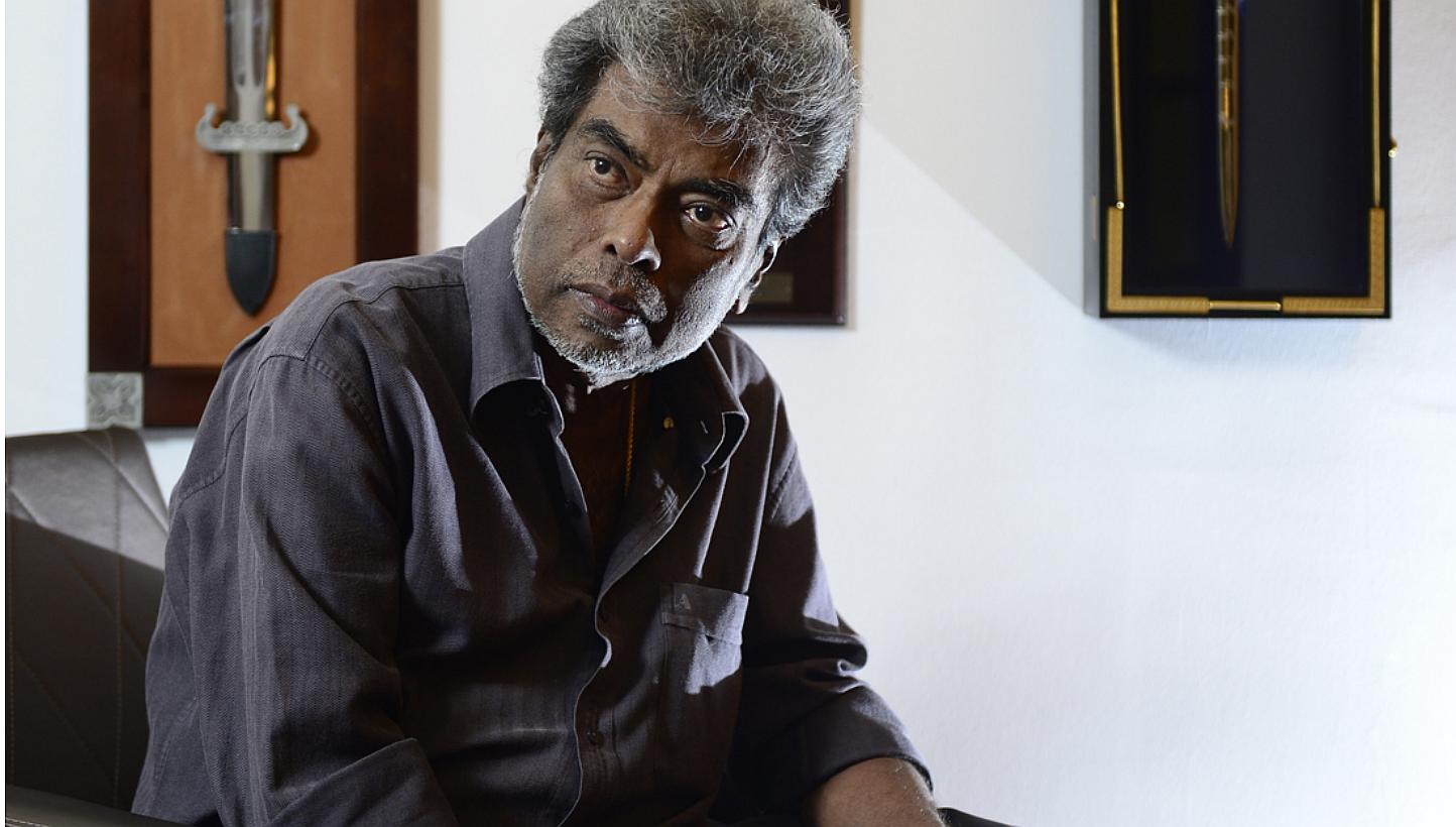 Criminal lawyer Subhas Anandan, 67, died in Singapore General Hospital on Wednesday morning. -- ST PHOTO: DESMOND LIM