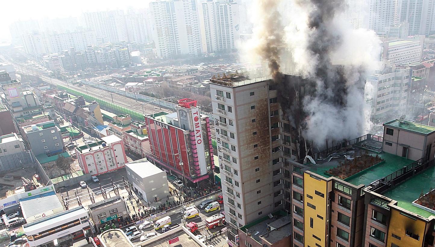 Three killed, more than 100 injured in South Korea apartment fire | The ...
