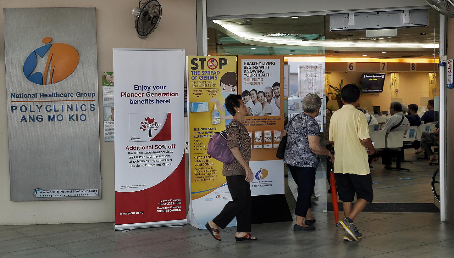Someone who visits the polyclinic every few months for treatment for say, thyroid disorder, can use Flexi-Medisave to cover the medical bills. -- ST PHOTO:&nbsp;LAU FOOK KONG