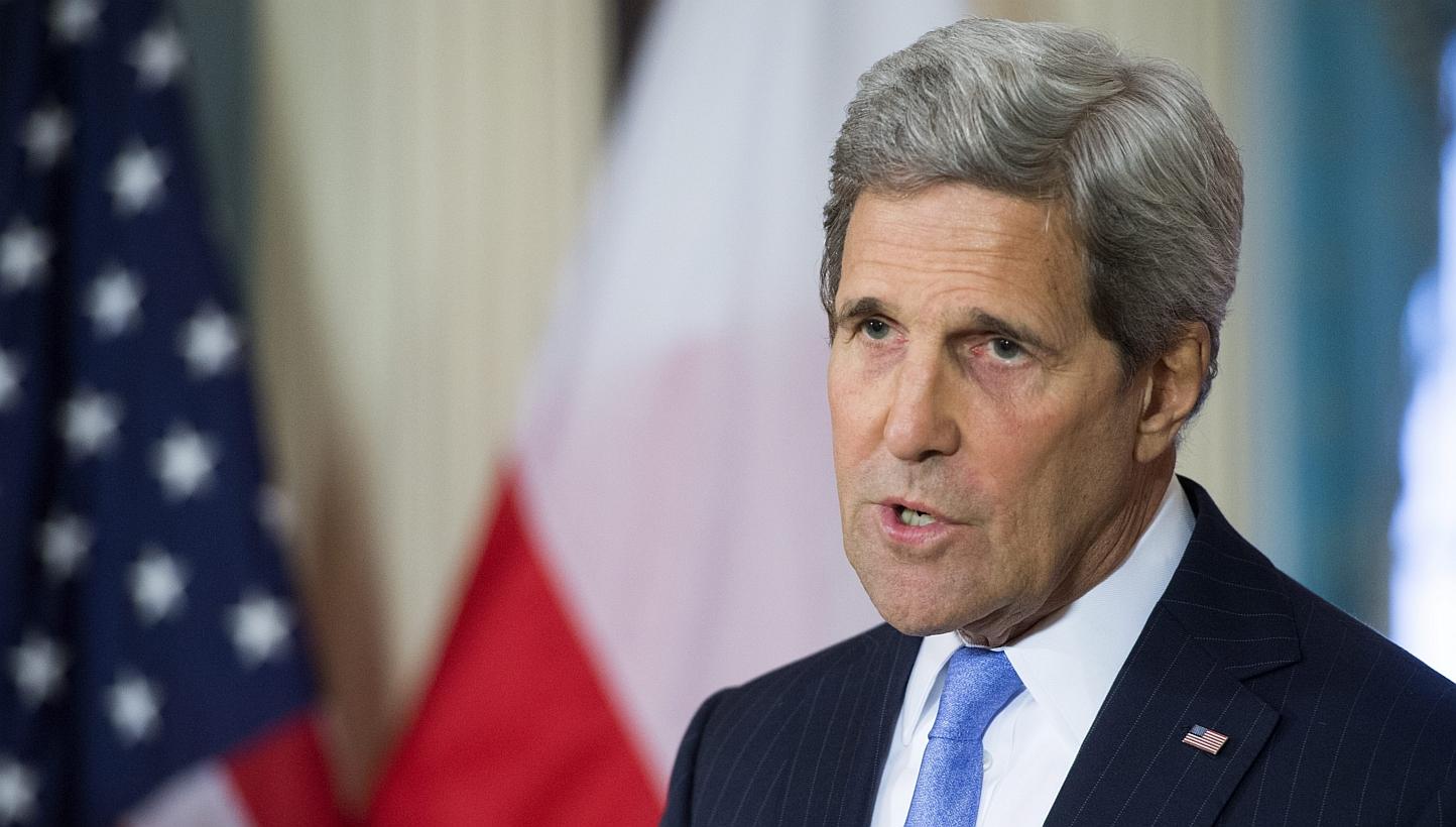 US Secretary of State John Kerry delivers remarks after a meeting with the Polish Foreign Minister Grzegorz Schetyna, at the State Department in Washington, DC, on Jan 7, 2015.&nbsp;United States Secretary of State John Kerry announced on Monday that
