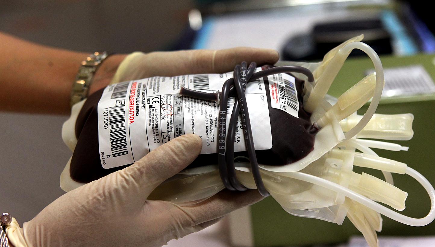 A five-year-old girl in China contracted HIV through a blood transfusion, state media reported, the latest case to shine a light on an issue that has long bedevilled the country. -- PHOTO: ST FILE