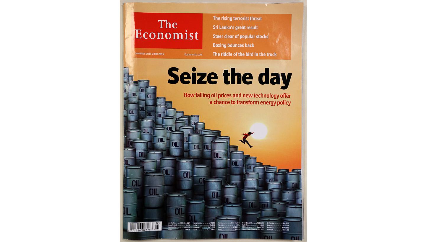 An issue of The Economist. -- PHOTO: ZAO BAO