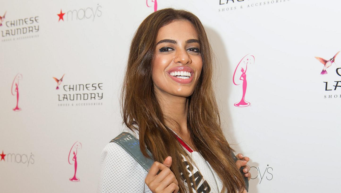 Ms Rathi Menon, Miss Singapore 2014, at Miami, Florida, on Jan 10, 2015. -- PHOTO: EPA/MISS UNIVERSE ORGANIZATION