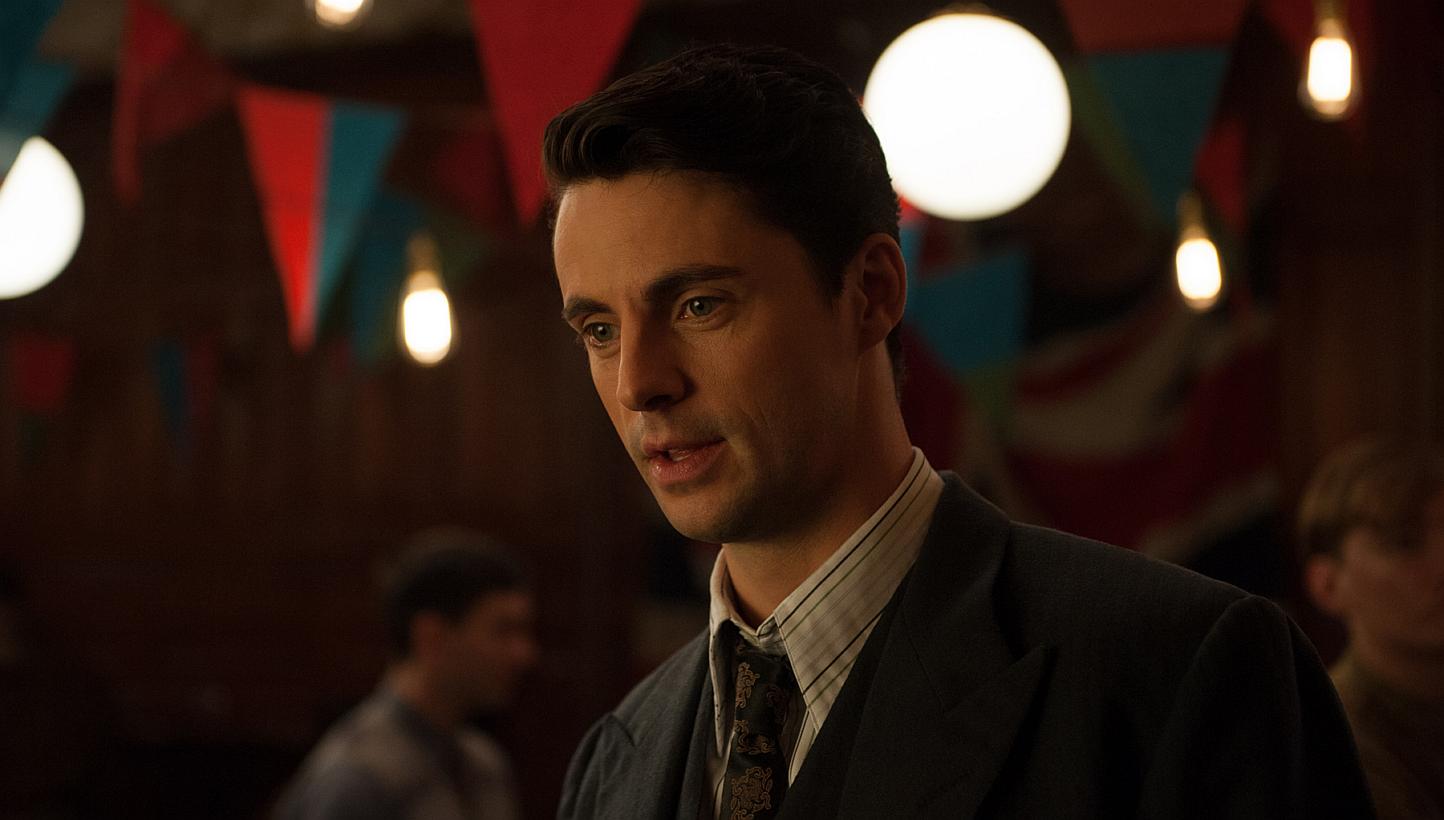 It is a pity the strong supporting cast, such as Matthew Goode as crypto- analyst Hugh Alexander (left), have little screen time in The Imitation Game.