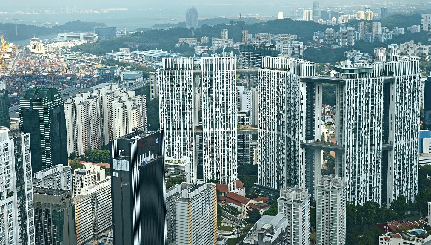 A five-room unit at the premium Pinnacle@Duxton public housing project has broken the $1 million mark in the resale market. -- PHOTO: ST FILE&nbsp;
