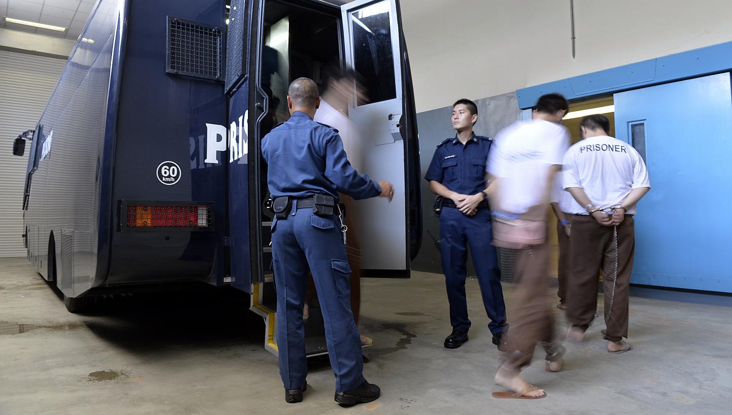 The proportion of former convicts returning to prison has been rising, according to latest statistics released by the Singapore Prison Service (SPS) on Friday. -- ST PHOTO: DESMOND FOO