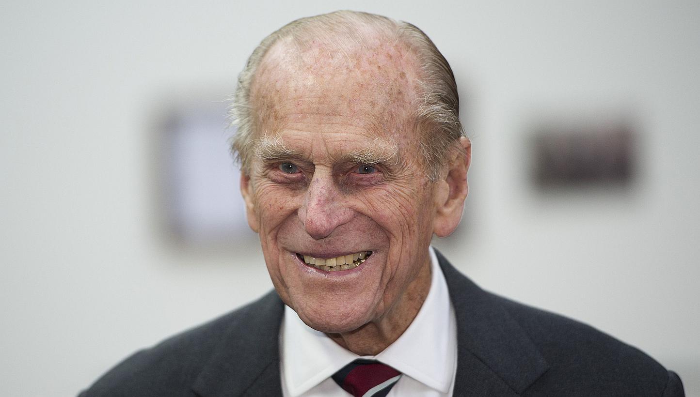 Prince Philip, the Duke of Edinburgh, was awarded Australia's highest honour as a Knight of the Order of Australia. -- PHOTO: AFP