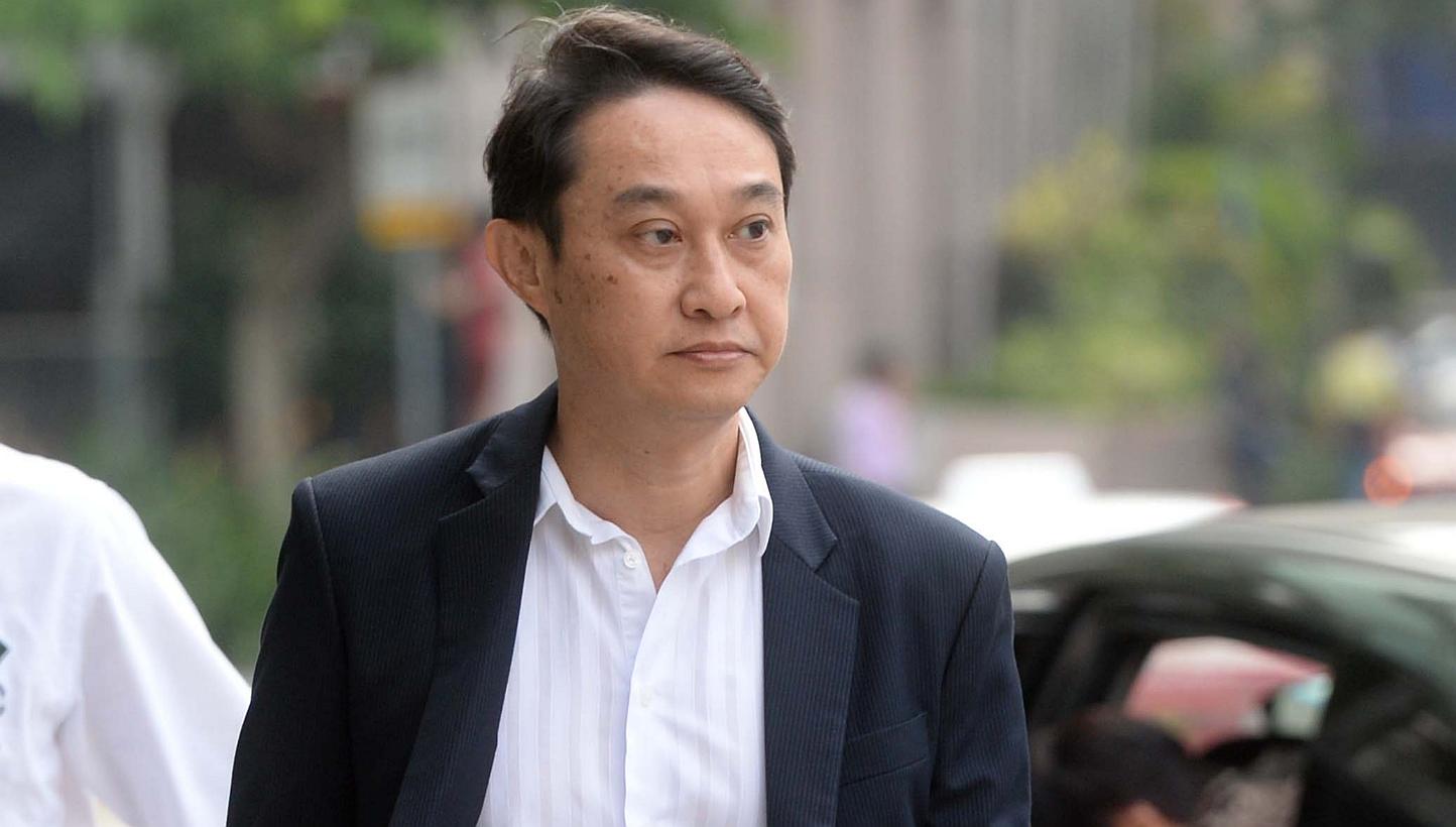 Chew faces six counts of criminal breach of trust (CBT) and four of falsifying accounts. -- ST PHOTO:&nbsp;AZIZ HUSSIN