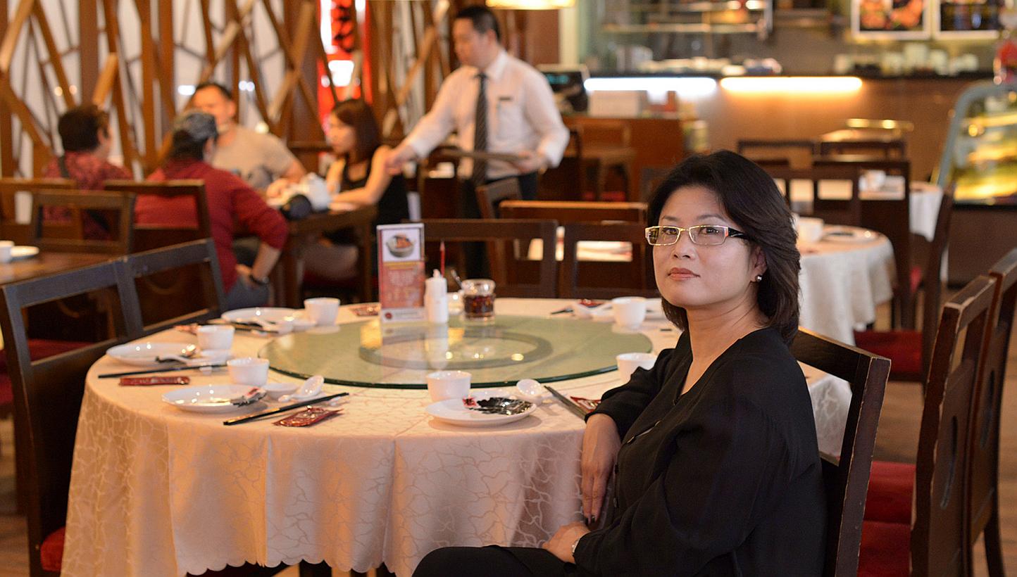 Old Hong Kong Kitchen owner Victoria Li says her restaurant turns away customers at times when a staff member does not show up for work. The eatery in Novena started a home delivery service six months ago to cut demand for staff.