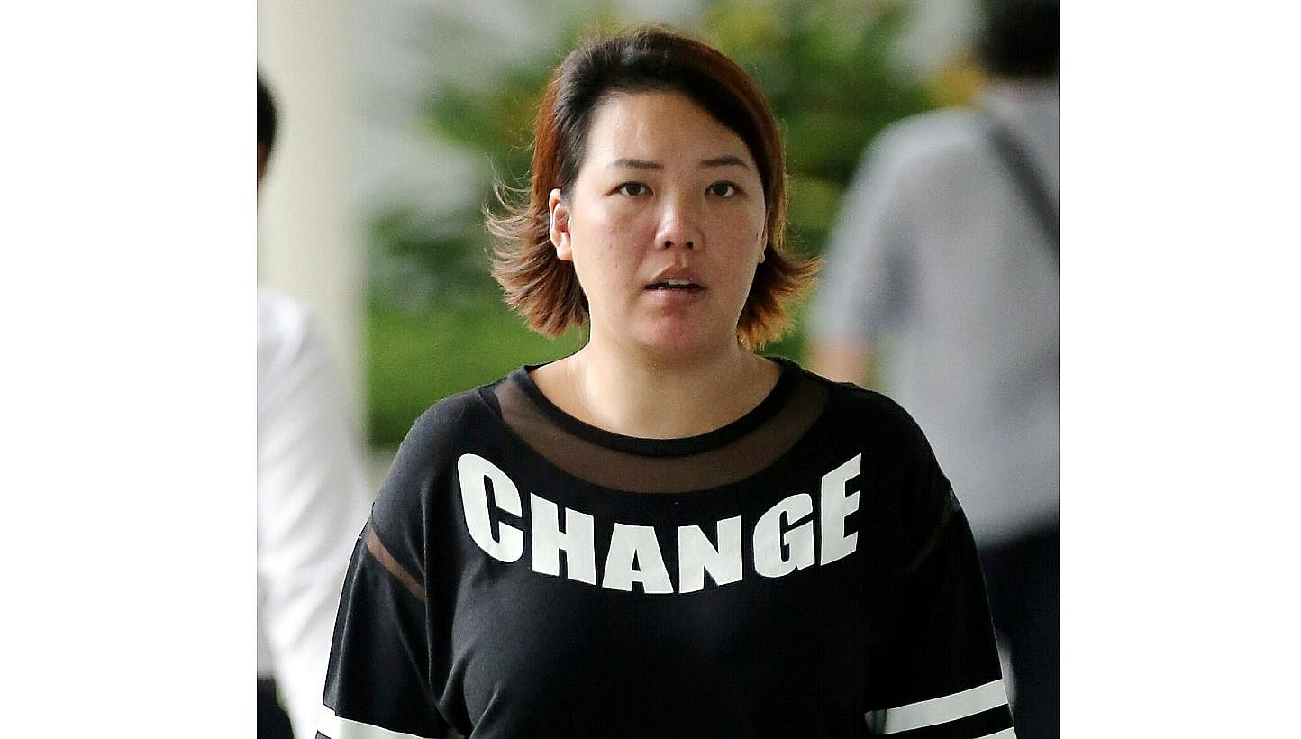 Jasmine Teo Rui Ling, 38, committed criminal breach of trust over three months between Dec 2012 and March 10, 2013. -- ST PHOTO: WONG KWAI CHOW