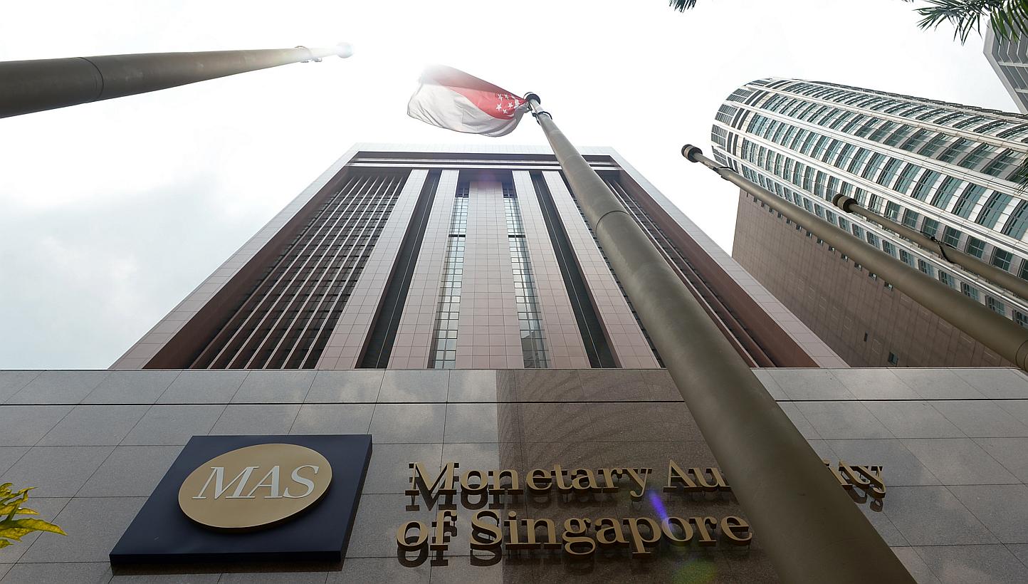 The three-month Singapore Interbank Offered Rate (Sibor) rose to 0.653 per cent on Wednesday, Jan 28, 2015, after the Monetary Authority of Singapore announced it would slow the appreciation of the Sing dollar. -- ST FILE PHOTO
