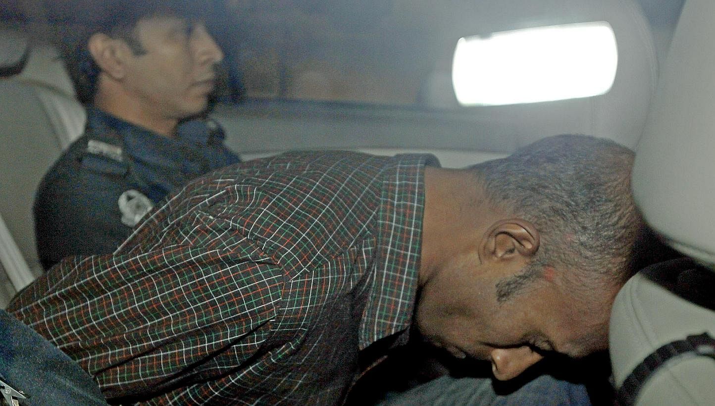 James Raj Arokiasamy was jailed for four years and eight months on Friday, after targeting computer servers of at least seven organisations in 2013. -- PHOTO: ST FILE