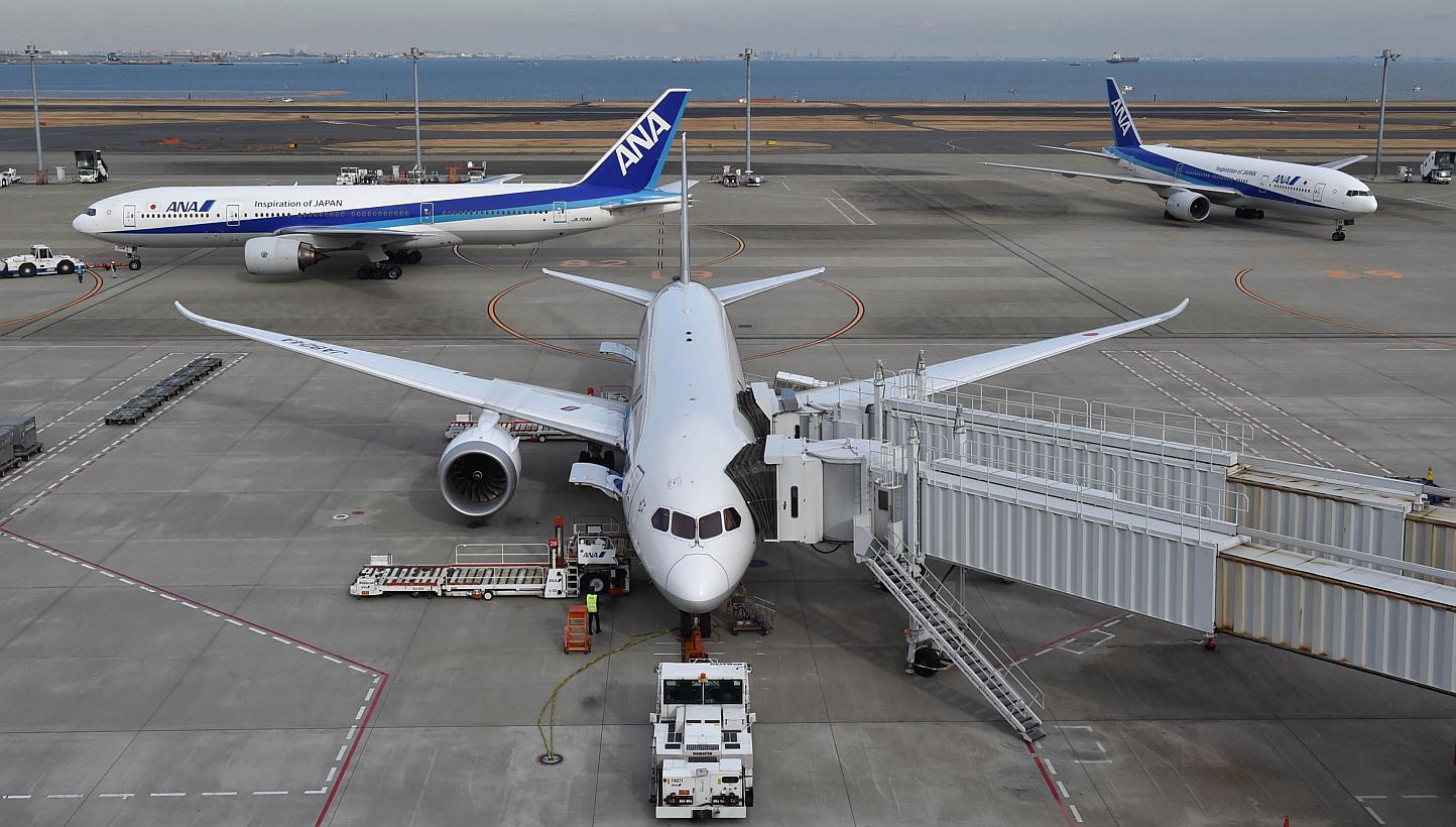 Japan's All Nippon Airways said on Jan 30, 2015 that its April-December net profit soared 57.2 percent to 52.36 billion yen (443 million USD) from a year ago, as an expansion at a downtown Tokyo airport boosted the carrier's international business. -