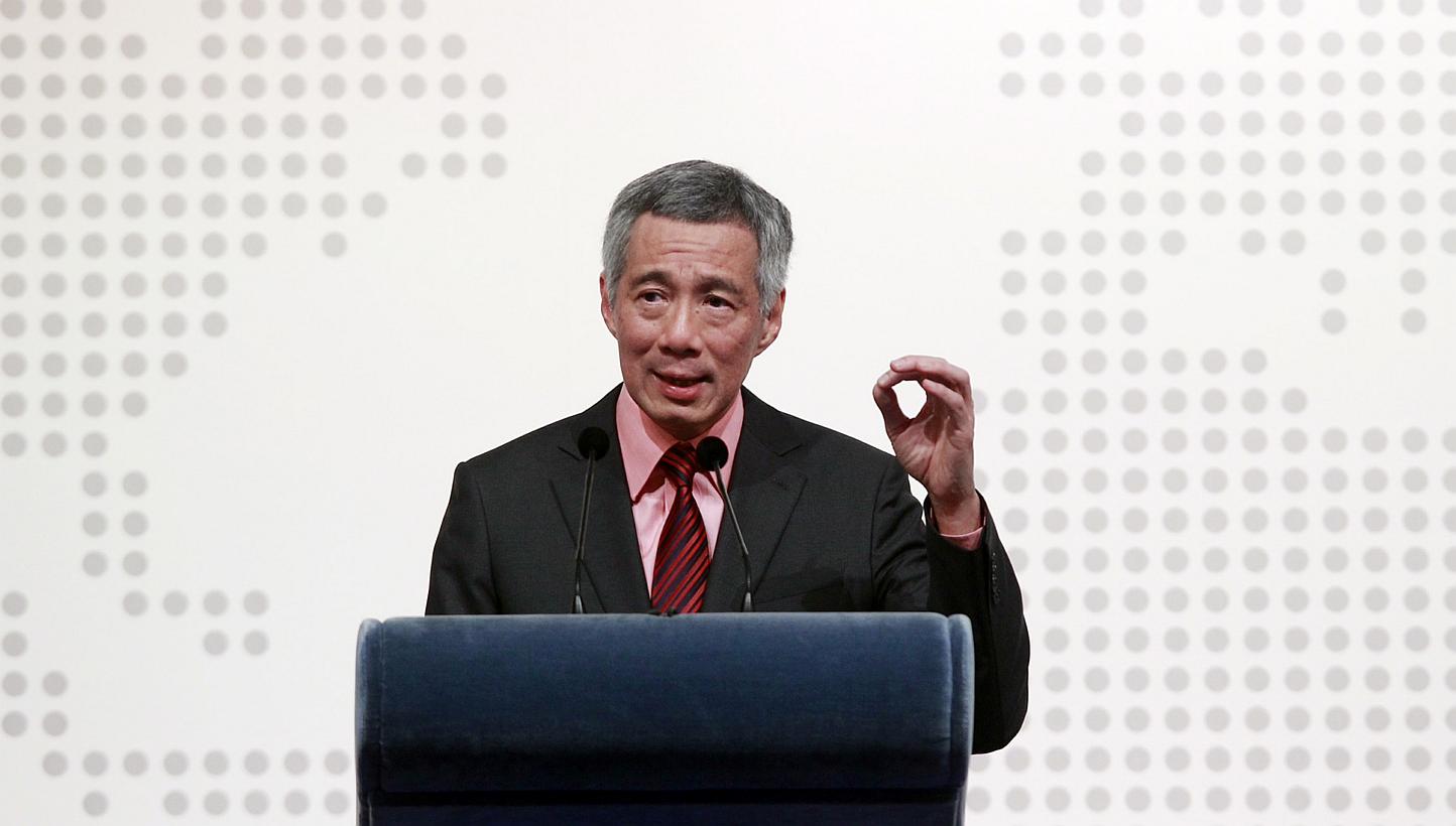 Singapore could have turned out very differently today if history had taken a different course, Prime Minister Lee Hsien Loong said on Thursday night. -- PHOTO: LIANHE ZAOBAO FILE&nbsp;