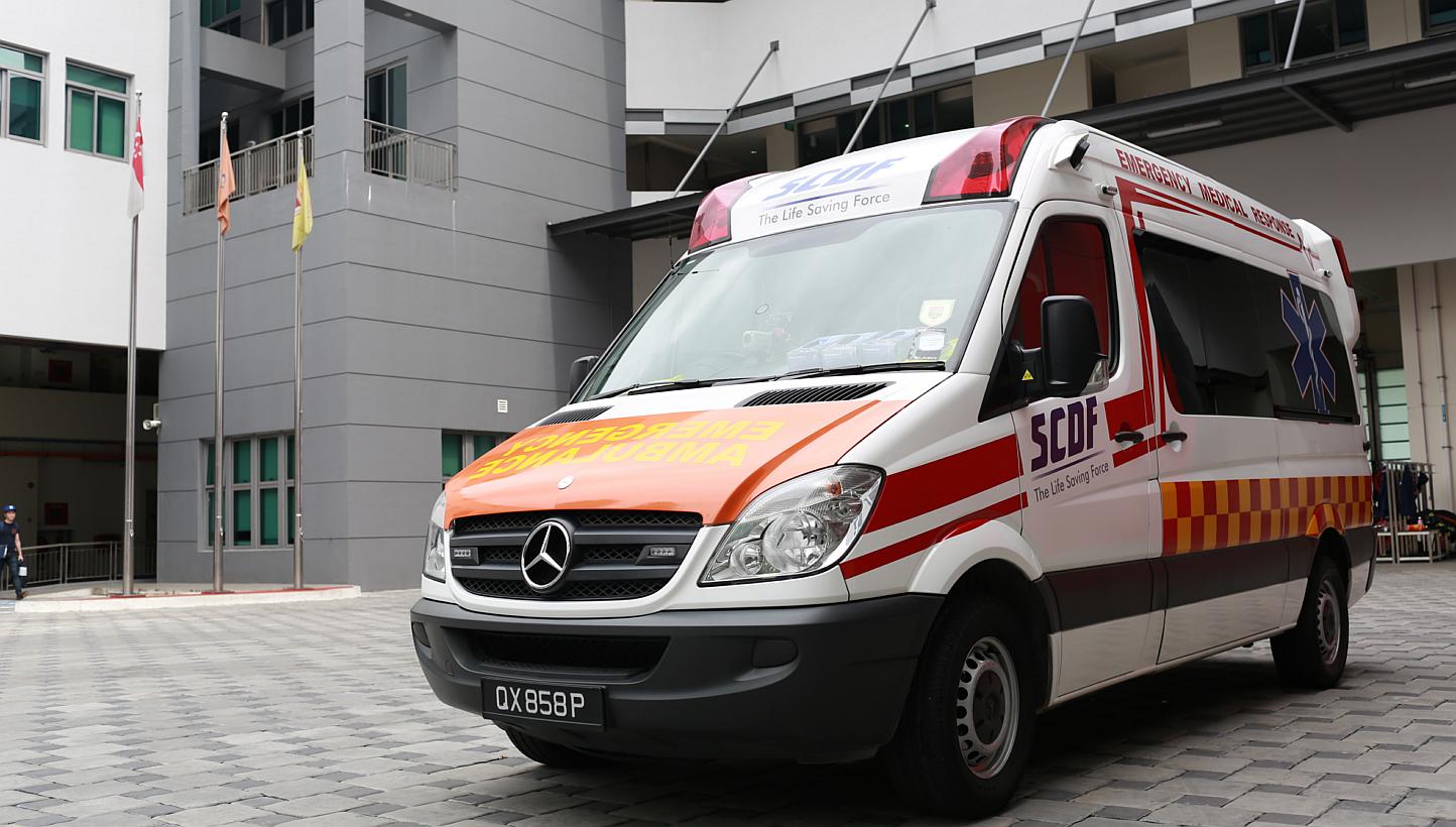 SCDF medical department director Yazid Abdullah said the rise in emergency calls is largely a result of growing demand for ambulance service from an ageing population. -- PHOTO: SCDF