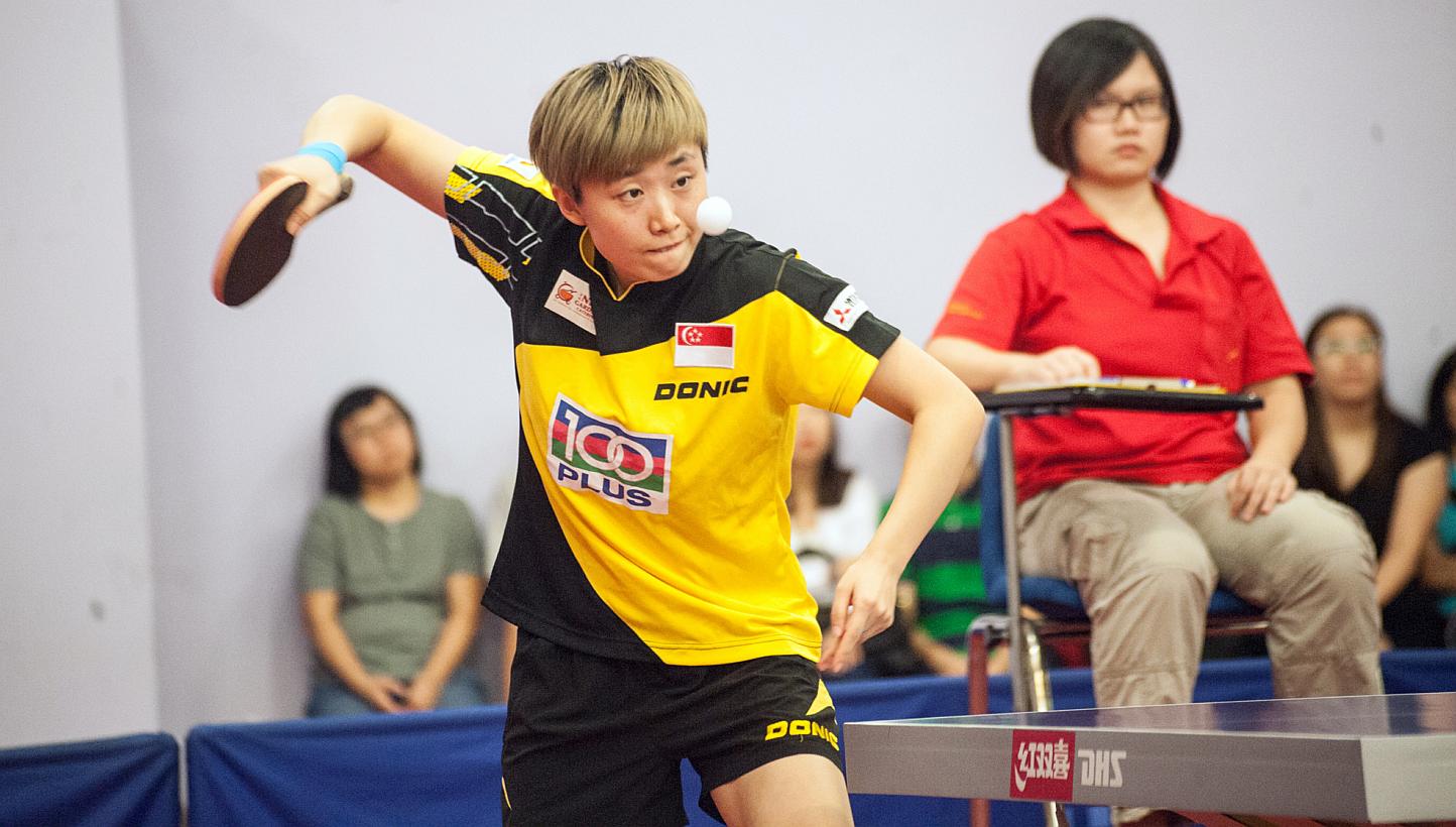 There were few surprises at the Singapore Table Tennis Association (STTA)'s annual Keppel-STTA Awards night on Thursday, with Feng Tianwei picking up the Player of the Year award for the fifth time. -- PHOTO: STTA