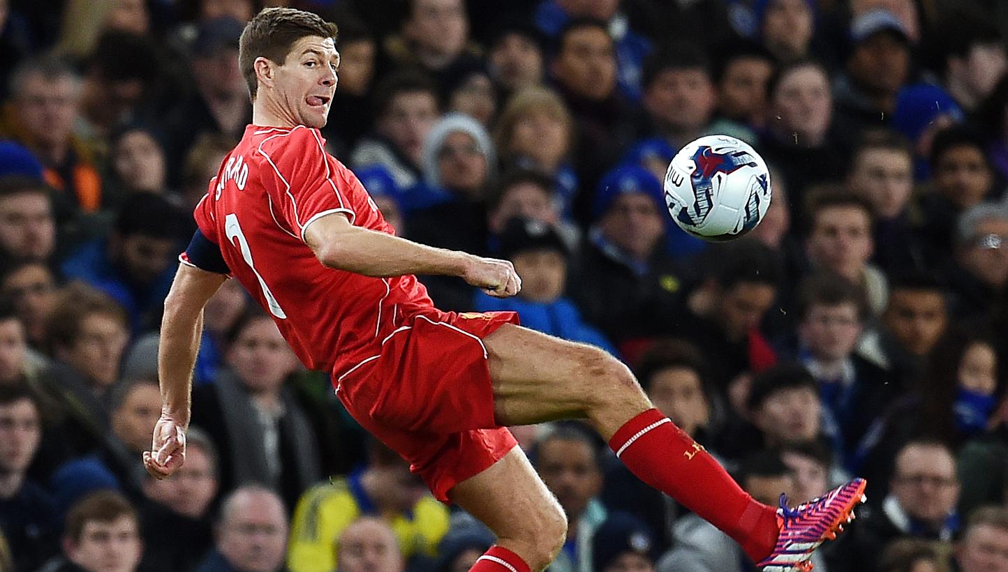 Liverpool captain Steven Gerrard (above) became just the third player in the club's history to make 700 appearances for the Merseysiders when he was included in the starting side to play Bolton Wanderers in a FA Cup fourth-round replay at the Macron 