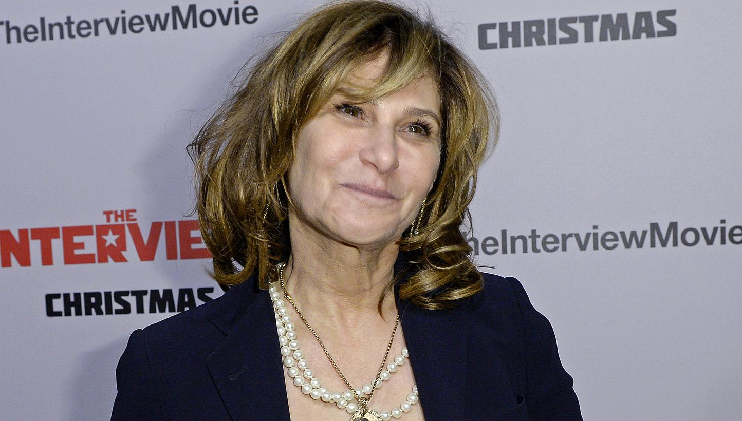 Sony Pictures Entertainment co-chair Amy Pascal is stepping down after her embarrassing e-mails were leaked in a hack attack on the studio. -- PHOTO: REUTER