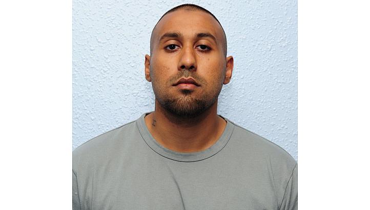 An undated handout picture received from the Metropolitan Police Service (MPS) on Feb 6, 2015, shows the custody photograph of Imran Khawaja. -- PHOTO: AFP