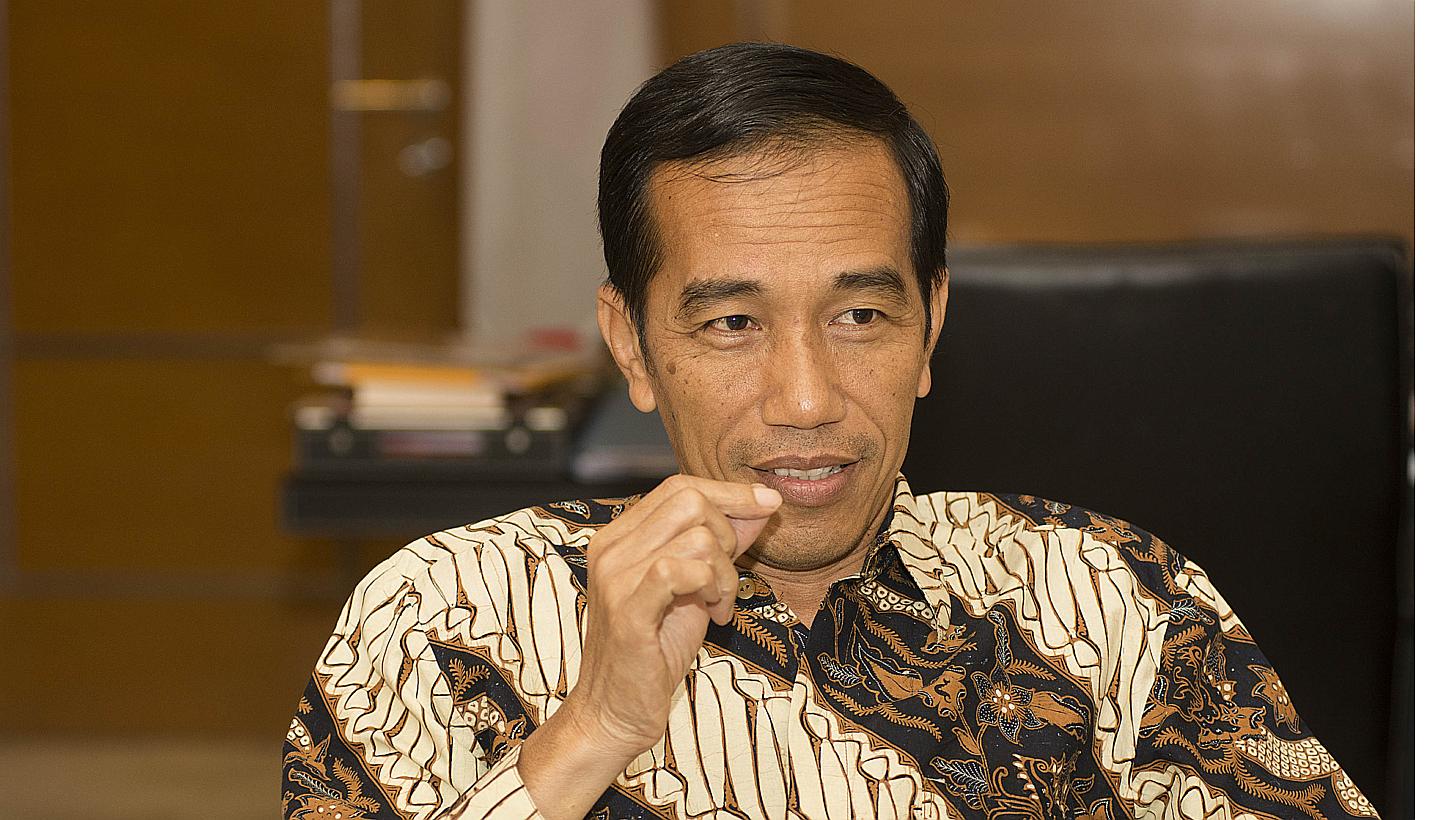 Indonesia's President-elect Joko Widodo. President Joko Widodo is planning a tax amnesty in a bid to convince Indonesians to bring back funds held offshore as he seeks to narrow the current-account deficit. -- PHOTO: SPH FILE