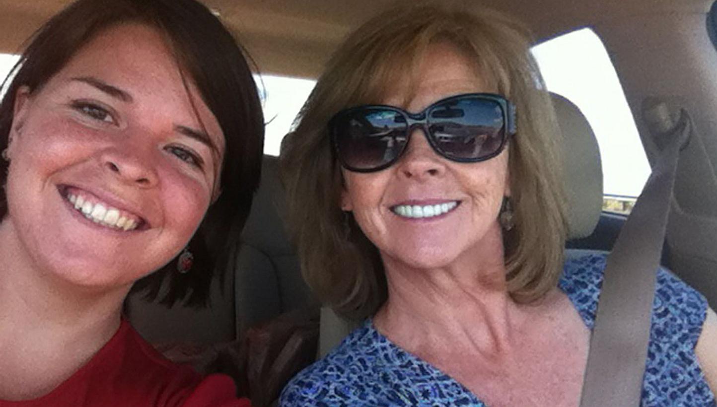 ISIS hostage Kayla Mueller (above left) in an undated photo with her mother, Marsha Mueller. The young American hostage who Islamic State in Iraq and Syria (ISIS) says was killed in a Jordanian air strike was condemned to death by the militant g