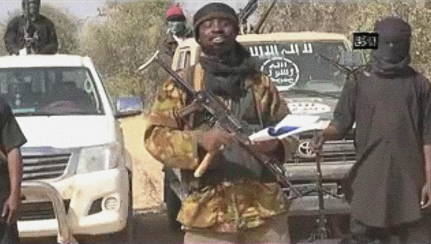 A screen grab made on Jan 20, 2015 from a video of Nigerian Islamist extremist group Boko Haram obtained by AFP shows the leader of the Islamist extremist group Boko Haram Abubakar Shekau delivering a message. The militant leader vowed in a new