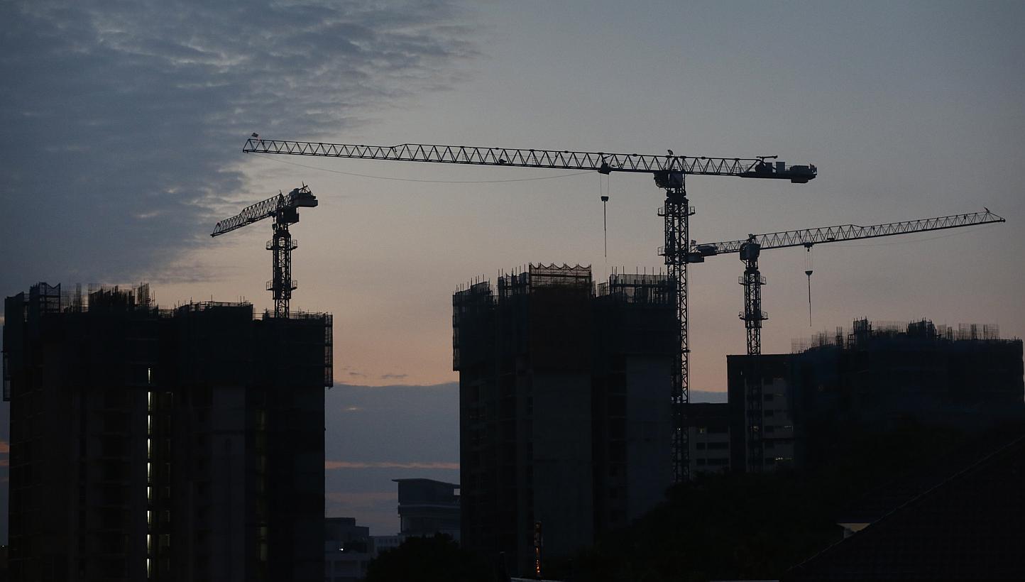 About $43.5 billion worth of construction projects were awarded by the Government between 2012 and 2014. -- ST PHOTO: KEVIN LIM