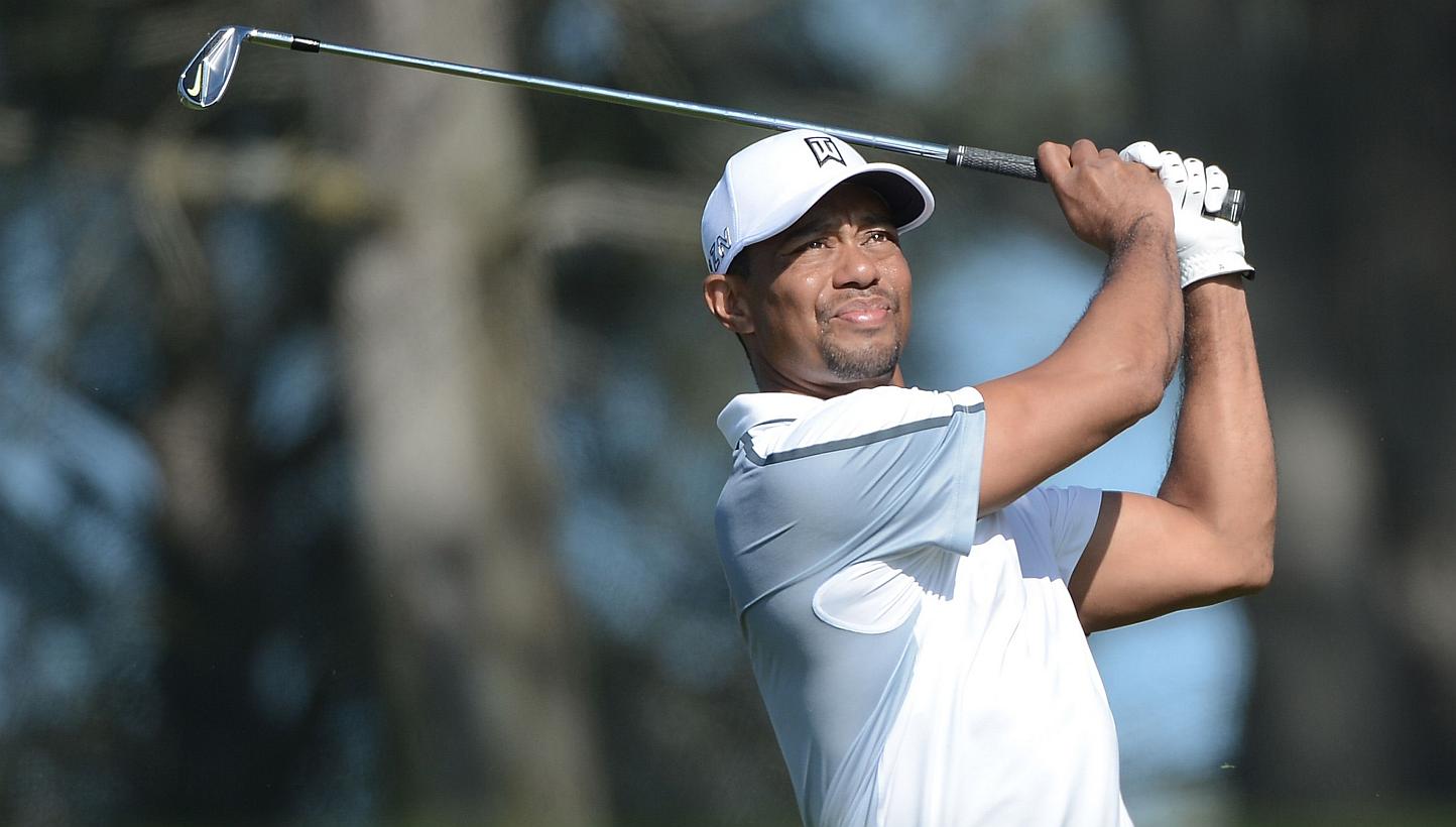 Former golf world No. 1 Tiger Woods said on Wednesday that his game is not up to PGA Tour standards and he will not compete again until it is. -- PHOTO: AFP