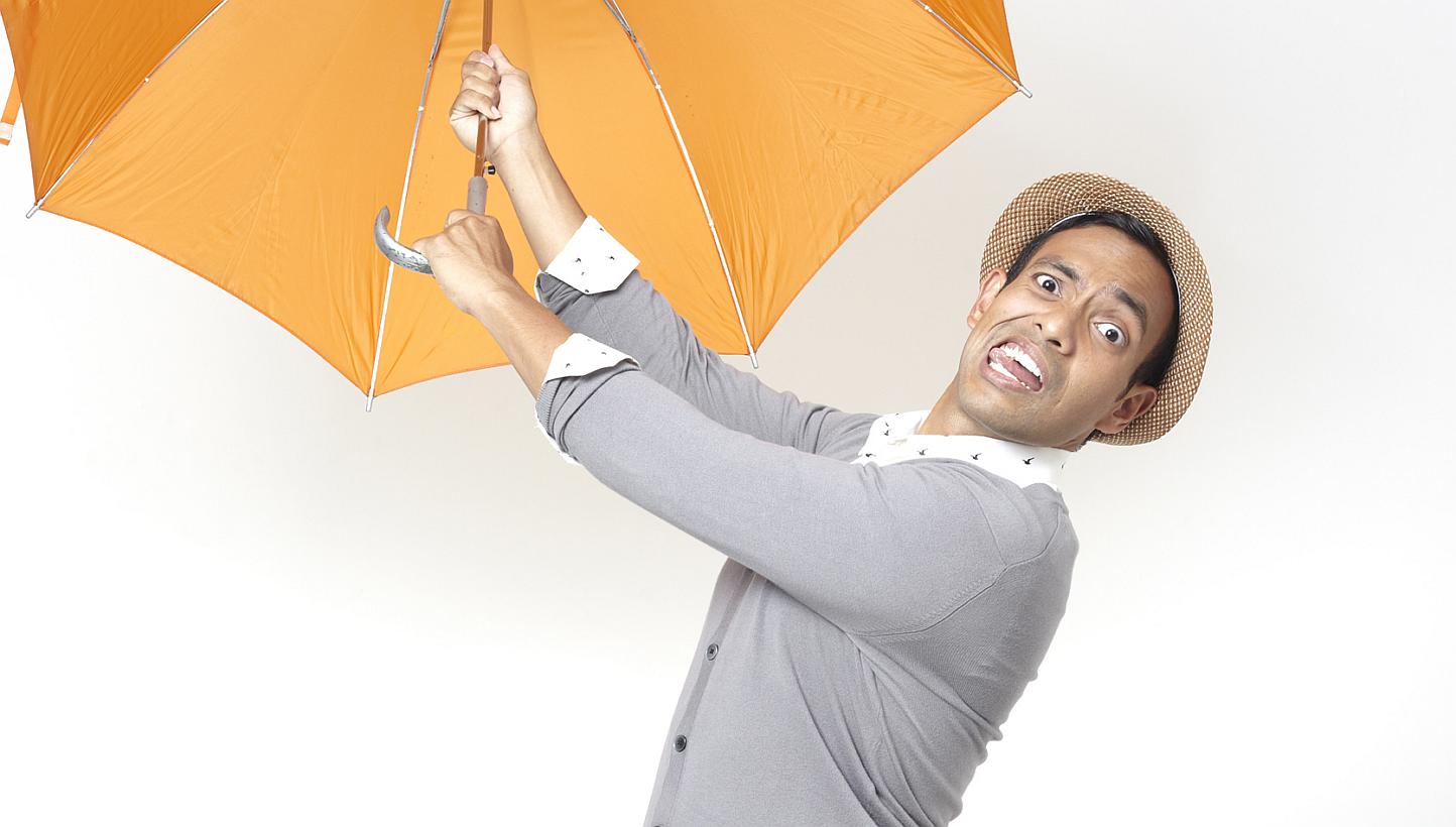 Dwayne Lau plays all sorts of characters, from a freshly dumped army boy to a florist longing for love, in a one-man show that brings you on a heart-felt tour of break-ups, unrequited love, friendship and family bonds. -- PHOTO: BURTON TANG