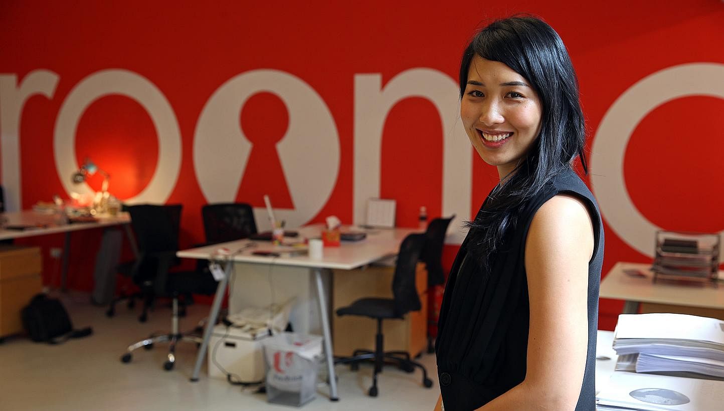 Ms Teo Jia En, co-founder of home-rental website Roomorama, has hired online freelancers since starting her business in 2009 and plans to continue. She is among a growing number of Singapore business owners who are tapping such workers to grow their 