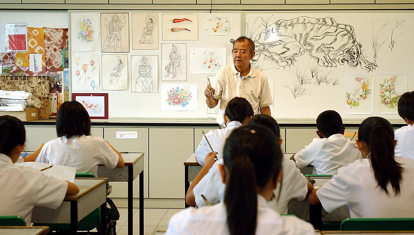 In an era where students can easily use Google to find the answers they need, is rote learning outdated? -- PHOTO: ST FILE 