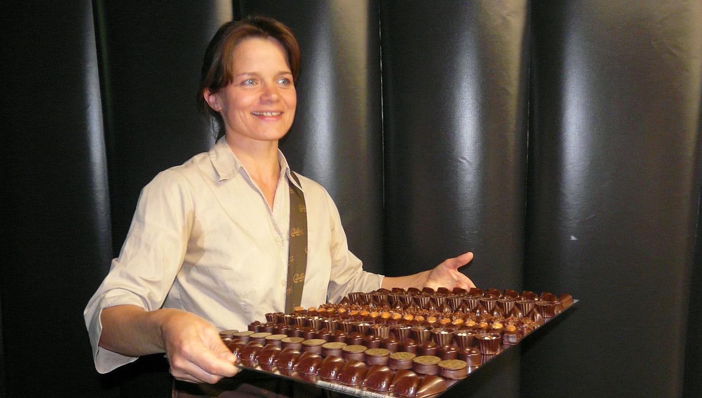 Cailler Nestle chocolate factory in Switzerland is a one-stop candy shop. -- PHOTO: UMA SHANKARI