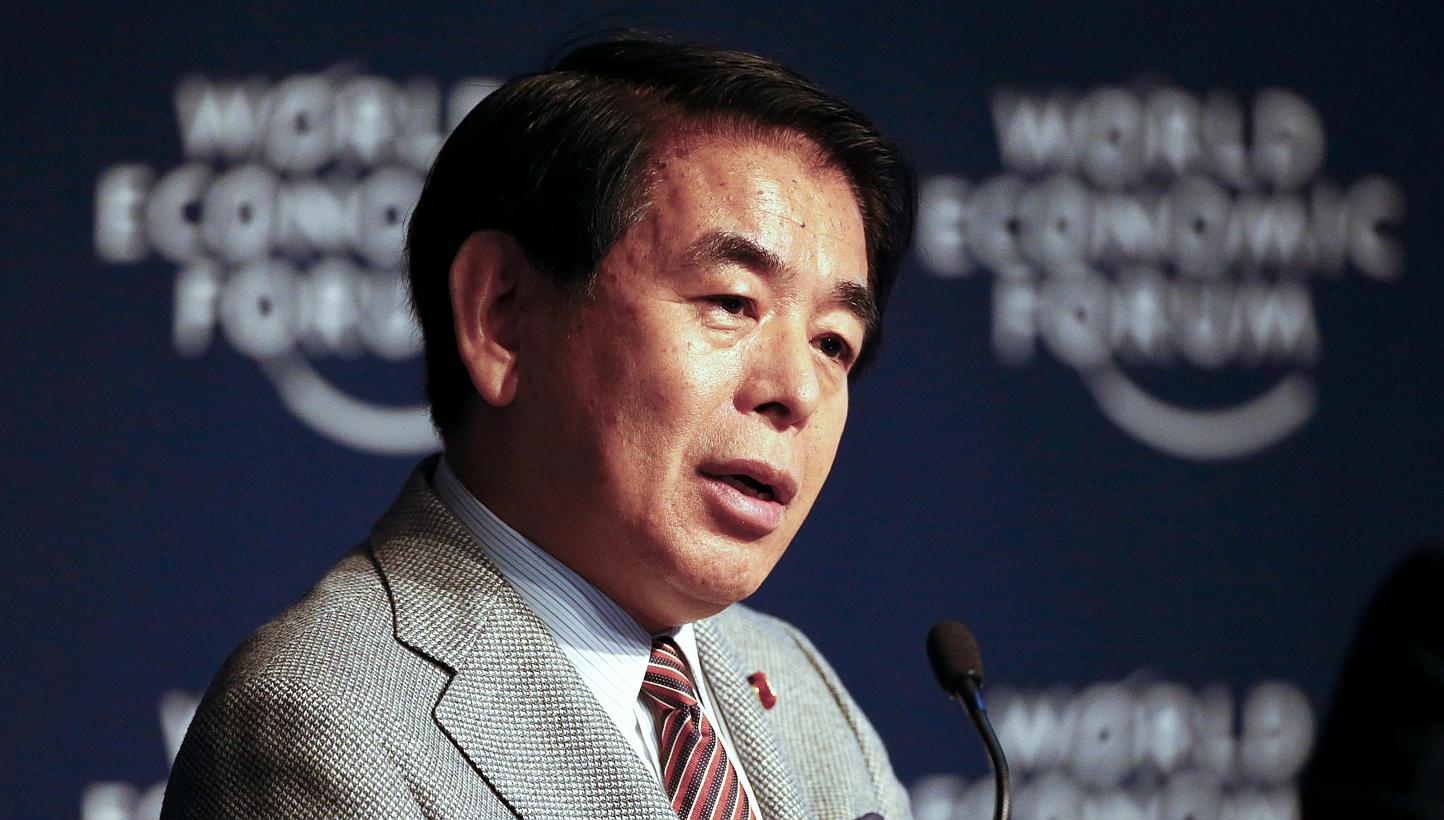 Japan's education minister Hakubun Shimomura (above) possibly received illegal funds, a weekly magazine said in a report to be published on Thursday, Feb 26, 2015, just days after farm minister Koya Nishikawa resigned over similar allegatio