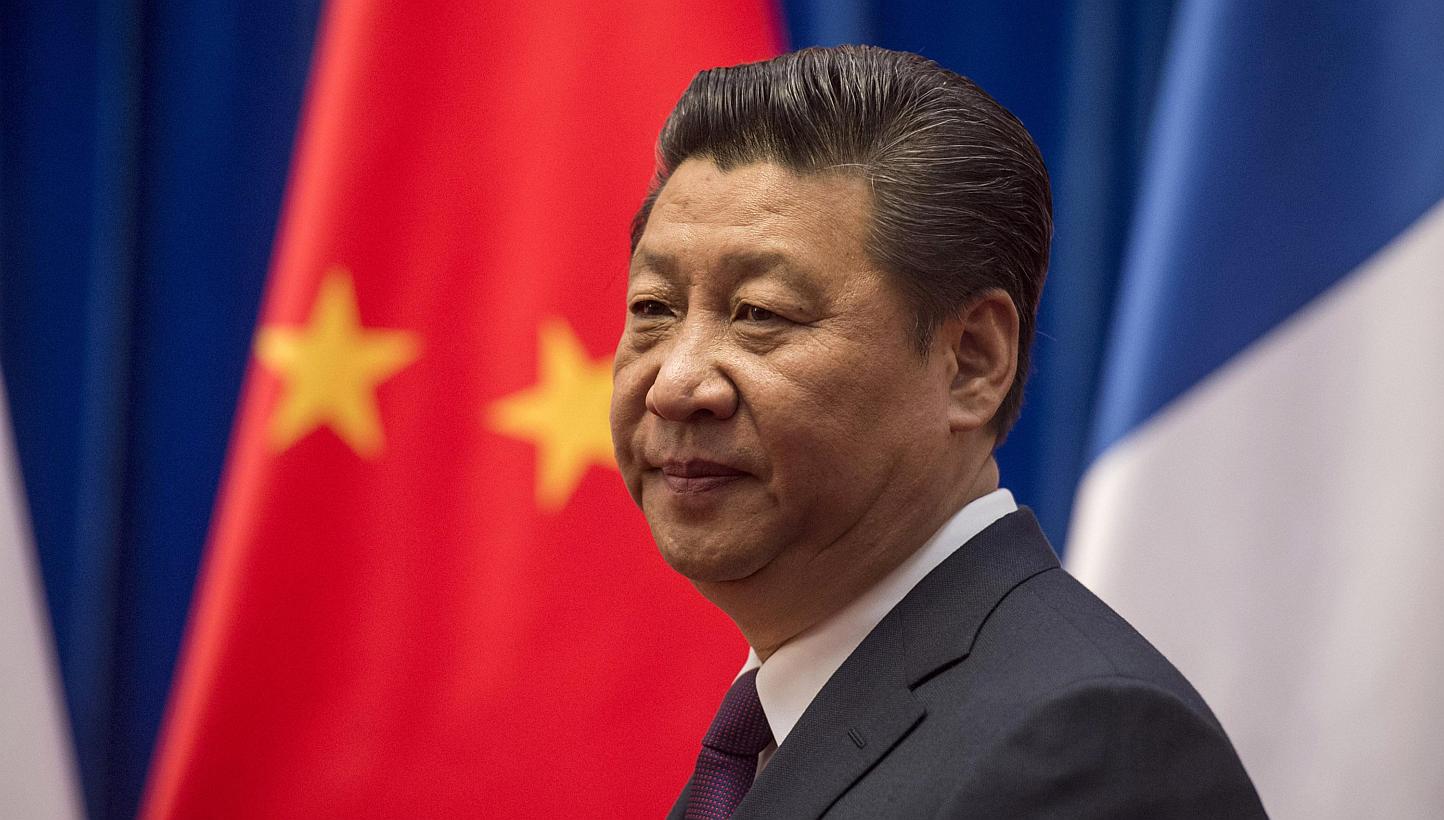 Mr Xi's best-known slogan so far has been his call for the "Chinese dream", an ambiguous catchphrase leaders have said refers to national rejuvenation in everything from ties with Taiwan to China's space programme. -- PHOTO: REUTERS