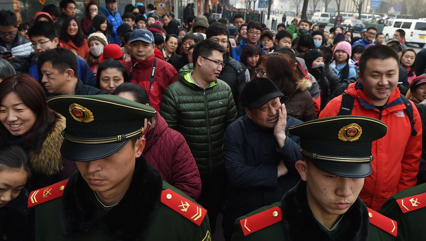 Thoughts will not be subject to prosecution under China's new definition of terrorism, state-run media said on Thursday, Feb 26, 2015. An initial draft of the communist nation's first anti-terrorism law had included thoughts along with speech and act