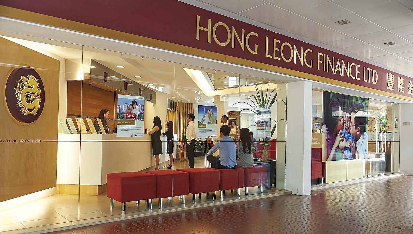 A general provisions charge and lower non-interest income hit Hong Leong Finance's bottom-line. -- PHOTO: HONG LEONG FINANCE&nbsp;