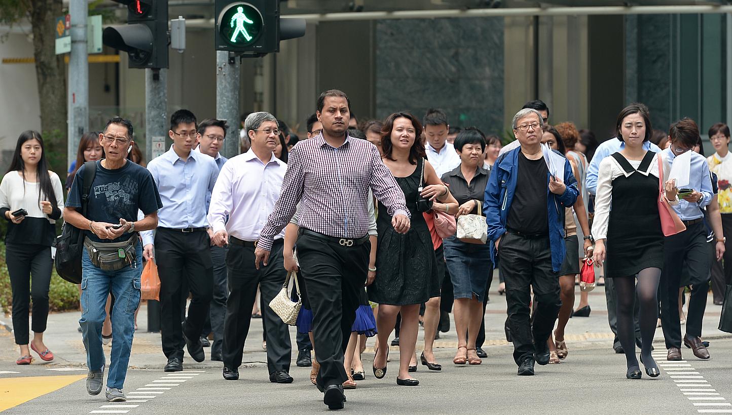 Training providers are planning to ramp up capacity to cope with a likely rise in demand after a range of SkillsFuture initiatives were announced to help workers deepen their skills. -- PHOTO: ST FILE