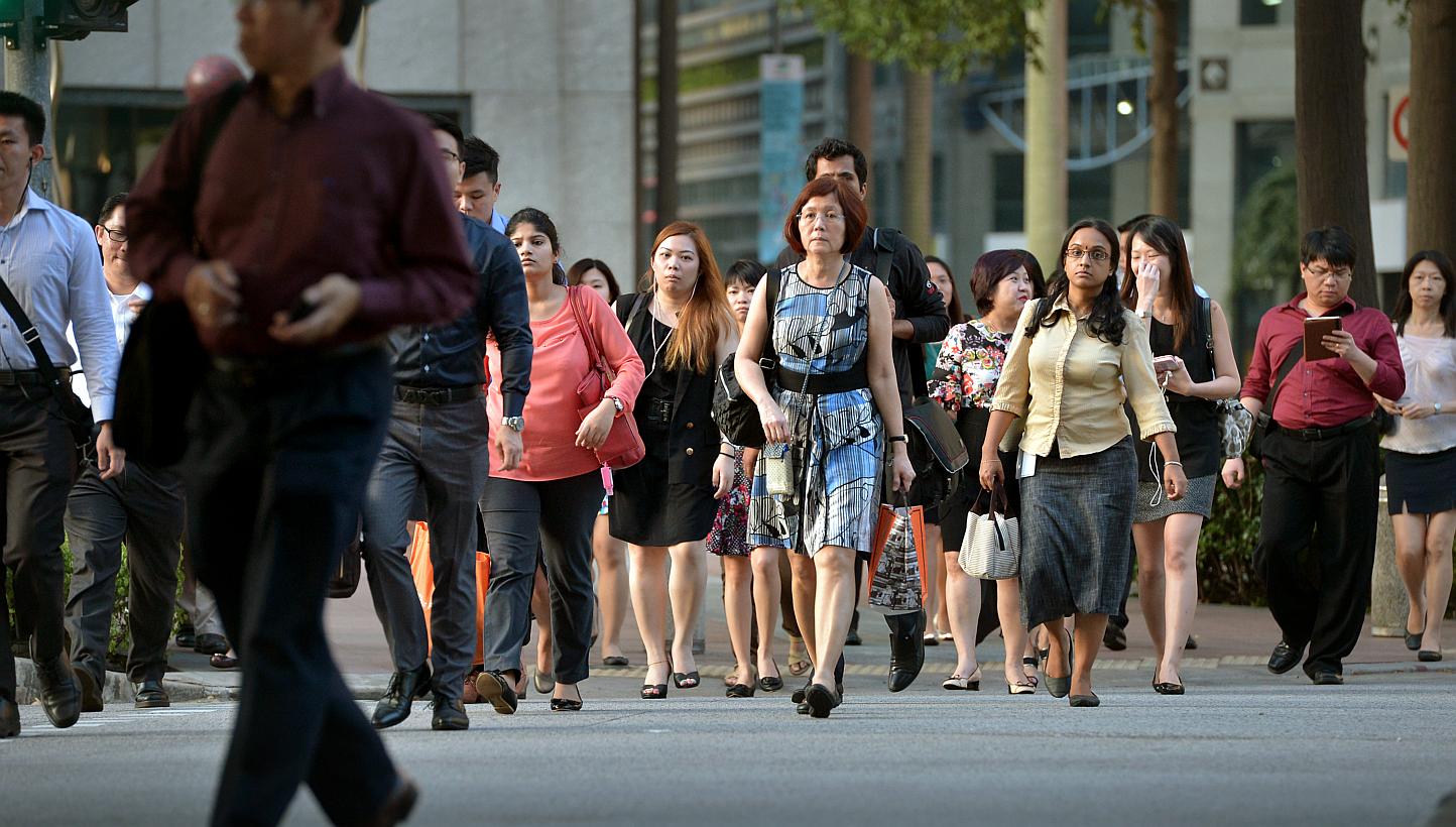 The Government has chosen to take a phased, gradual approach to economic restructuring rather than apply "shock treatment", Deputy Prime Minister and Finance Minister Tharman Shanmugaratnam said in Parliament on Thursday. -- ST PHOTO: KUA CHEE SIONG