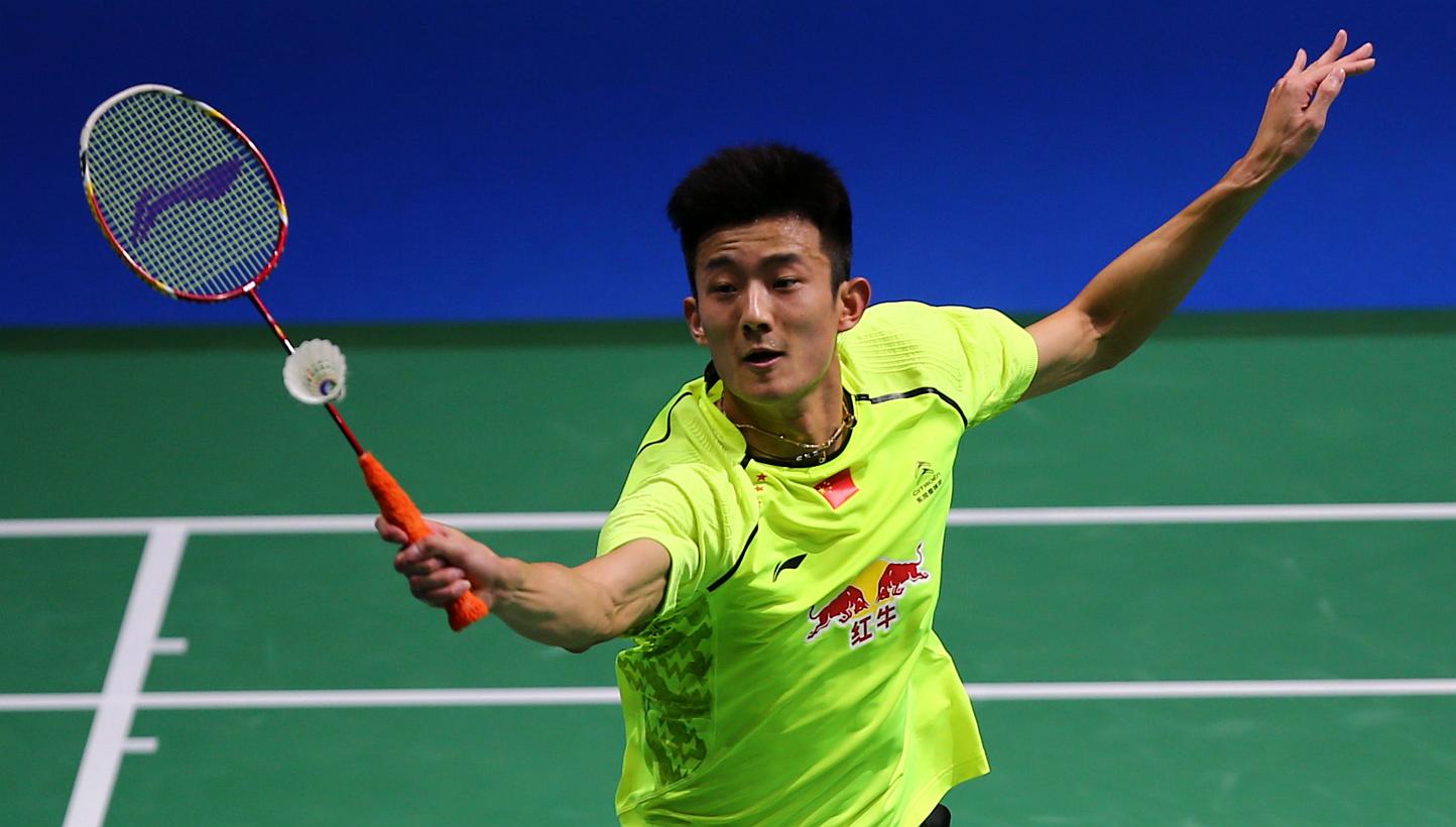 World champion Chen Long - seen here (above) in action in Dubai last year - avoided a potential first-round exit at the All-England Championships on Wednesday and blamed an uncomfortable pillow for a sluggish start to his campaign. -- PHOTO: AFP