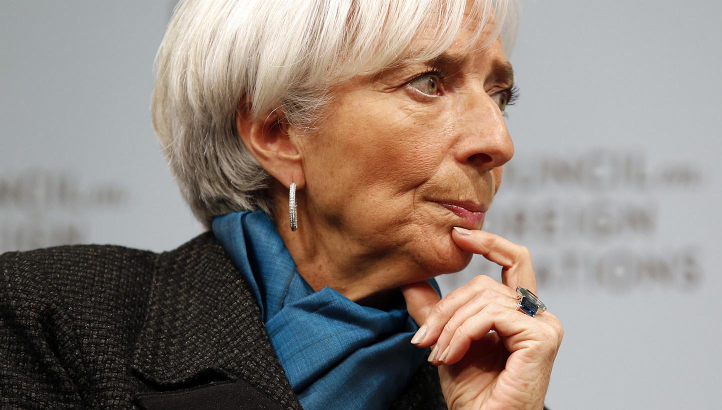 Russia does not want to sink Ukraine's economy, as shown by its willingness to continue selling gas to the country, International Monetary Fund chief Christine Lagarde (above) said Wednesday. -- PHOTO: REUTERS