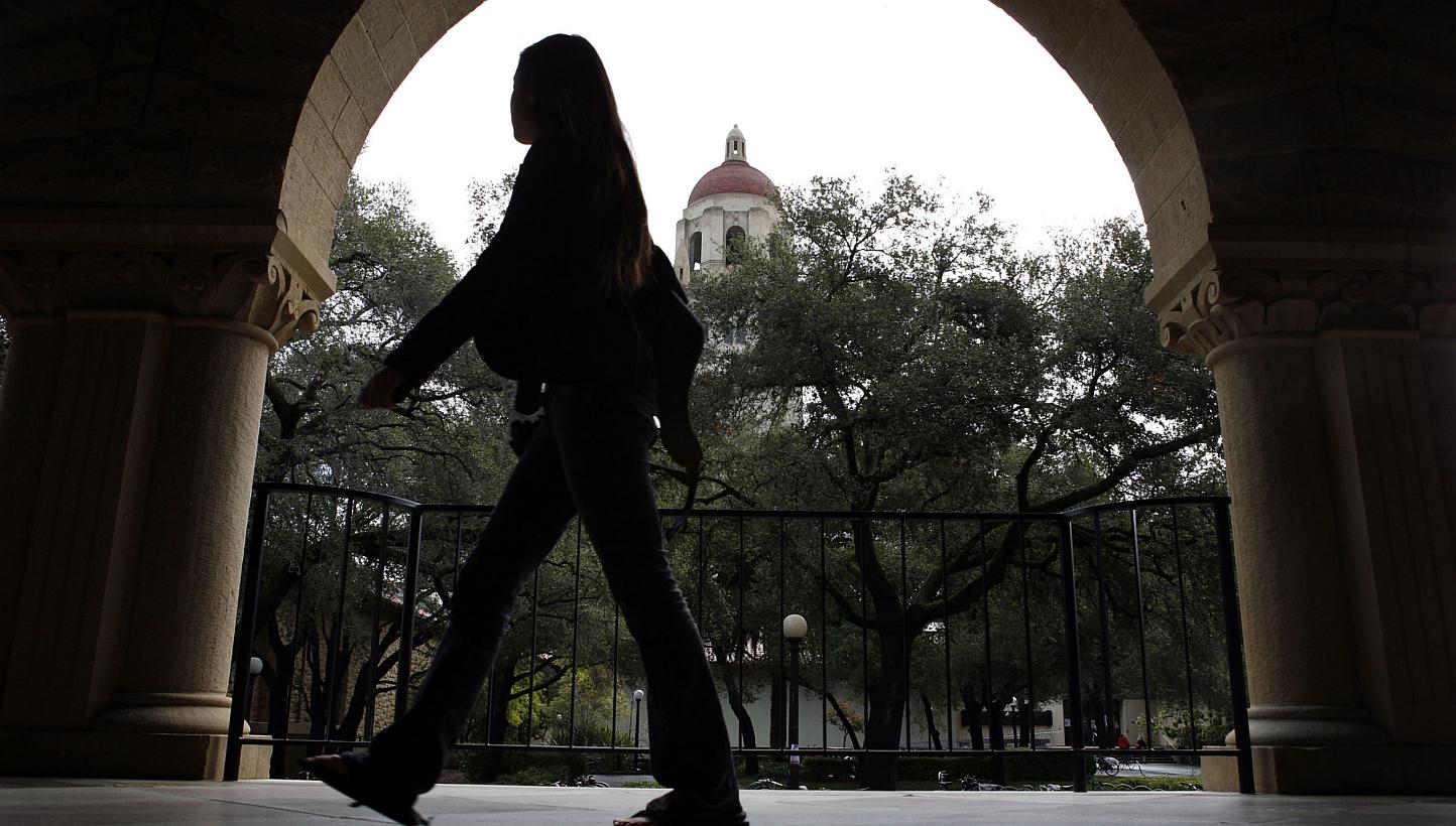 The frenzy to get into the Ivy League schools like Stanford (above) seems to grow ever crazier and more corrosive. It's fed by many factors, including contemporary America's exaltation of brands and an economic pessimism that has parents determined t